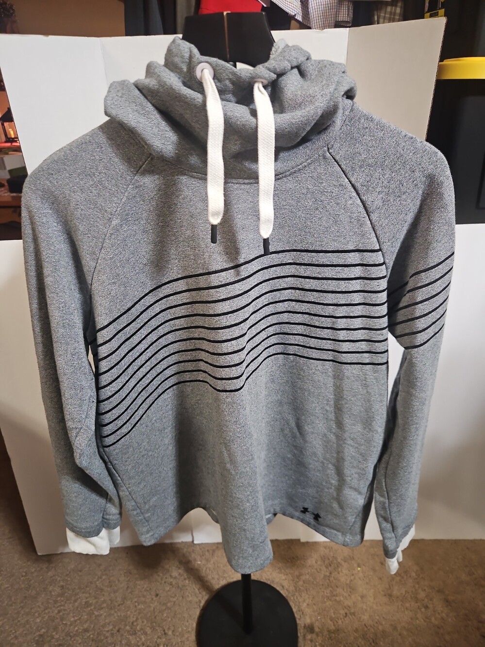 Womens Under Armour Cowl Neck Hoodie L